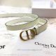 AAA Quality Dior White Leather Belt For Sale (2)_th.jpg